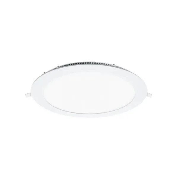 Painel Redondo Downlight Iglux LS-102118-FB V2 Ø220 x 19mm Potência 18W 1700 Lumens 6000ºK Branco