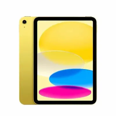 Apple iPad 10.9 2022 10th WiFi A14 Bionic 256Gb Amarelo – MPQA3TY/A