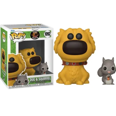 Funko Pop! Dug & Squirrel – Disney Up Dug Days