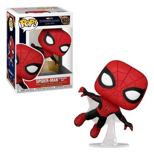 Funko Pop! Spiderman Upgraded Suit – Marvel Spiderman No Way Home