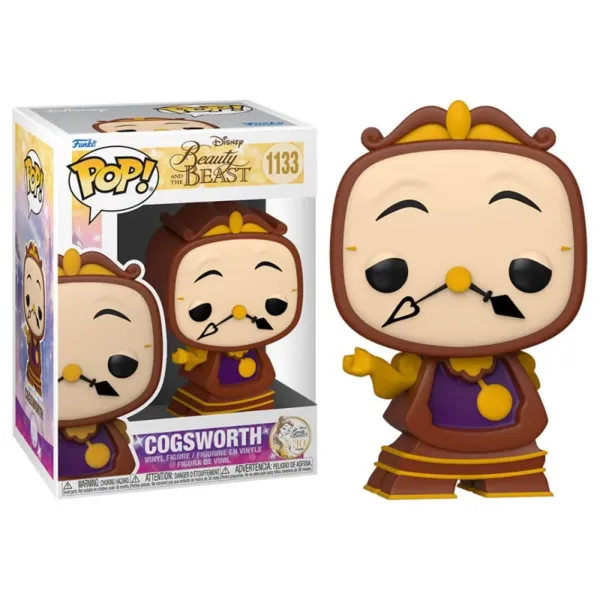 Funko Pop! Cogsworth – Beauty And The Beast
