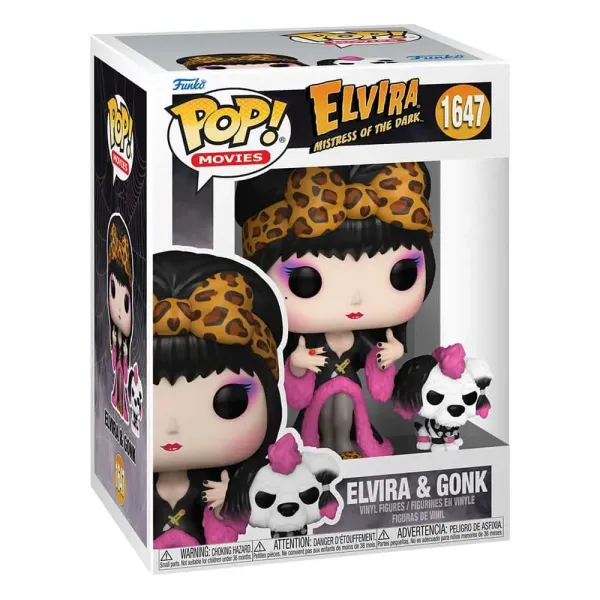 Funko Pop! Elvira & Gonk – Elvira Mistress Of The Dark