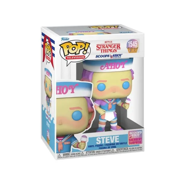 Funko Pop! Steve – Stranger Things Scoops Ahoy