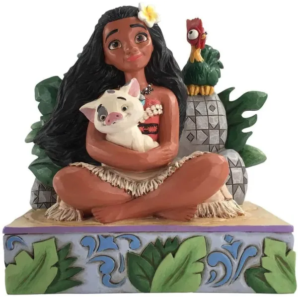 Figura Enesco! Moana With Pua And Hei Hei – Disney