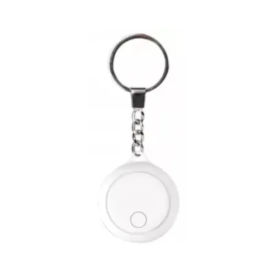Localizador Tag Gembird SmartTag compativel com Apple Inclui porta chaves Branco