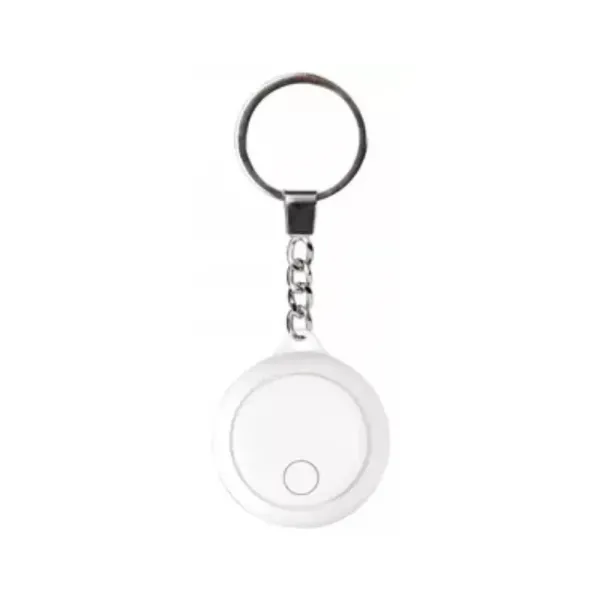 Localizador Tag Gembird SmartTag compativel com Apple Inclui porta chaves Branco