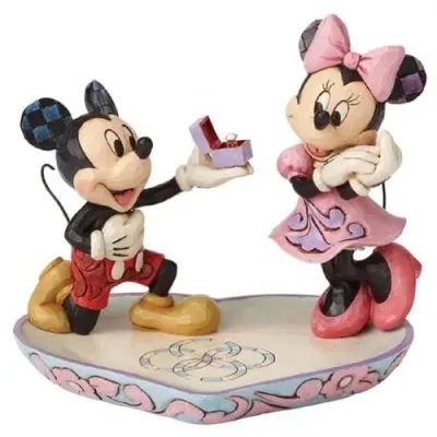 Figura Enesco! Mickey Proposing to Minnie – Disney