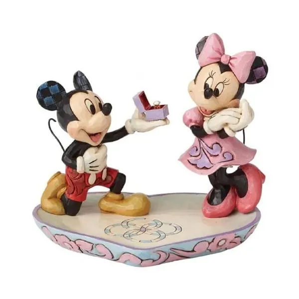 Figura Enesco! Mickey Proposing to Minnie – Disney