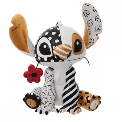 Figura Enesco! Stitch Flor In The Mouth – Disney