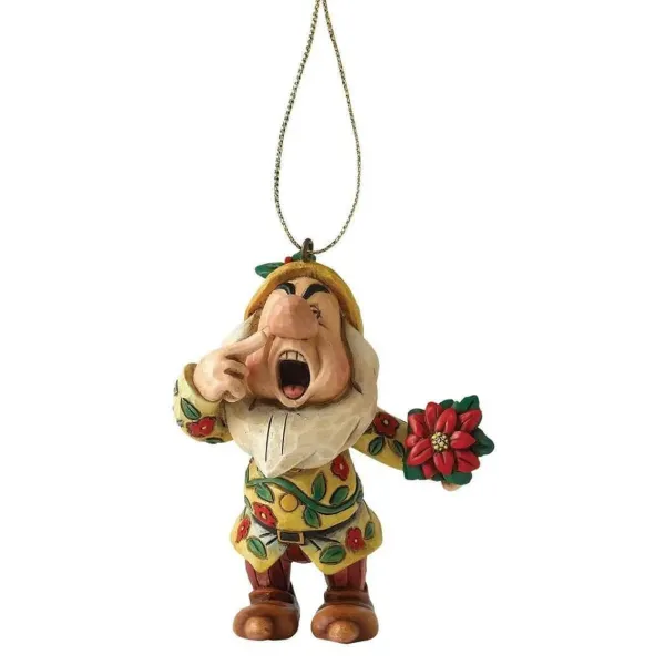 Figura Enesco! Sneezy Snow White Hanging Ornament – Disney