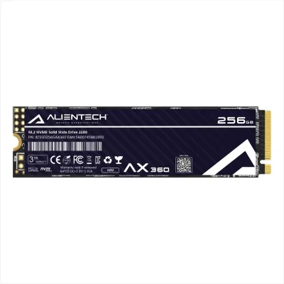 Disco SSD AlienTech AX360 256Gb NVME 2280 Bulk