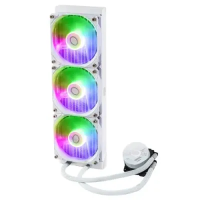 Kit de refrigeração líquida para processador branco Cooler Master MasterLiquid 360L Core ARGB 12 cm branco