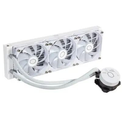 Kit de refrigeração líquida para processador branco Cooler Master MasterLiquid 360L Core ARGB 12 cm branco
