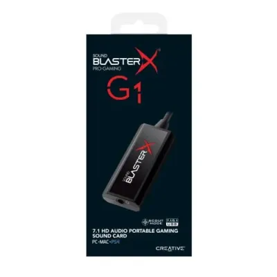 Creative Labs Sound BlasterX G1 7.1 canales USB