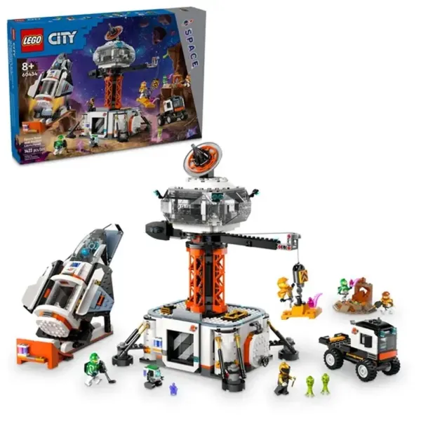 LEGO City Base Espacial e Plataforma de Lançamento de Foguetão – 60434