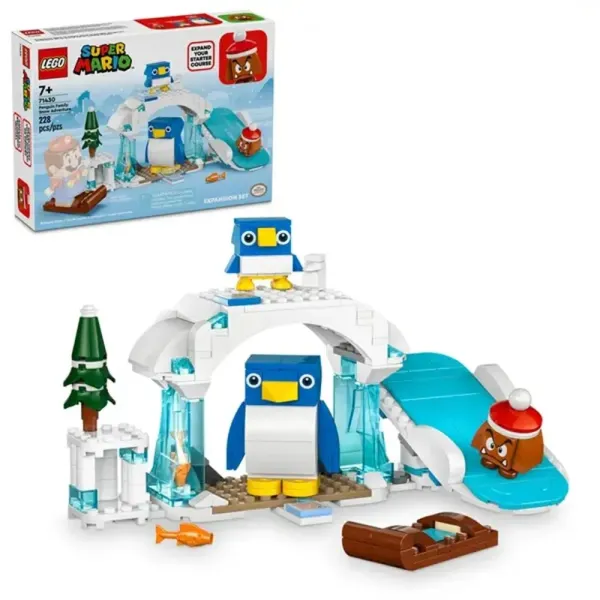 LEGO Super Mario Aventura na Neve da Família Pinguim Set de Expansão – 71430