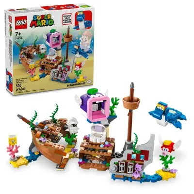 LEGO Super Mario Dorrie e o Navio Afundado Set de Expansão – 71432