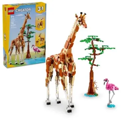 LEGO Creator 3 em 1 Animais Selvagens do Safari – 31150