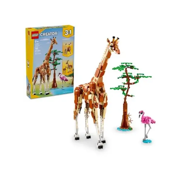 LEGO Creator 3 em 1 Animais Selvagens do Safari – 31150