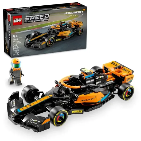 LEGO Speed Champions Carro de Corrida de Fórmula 1 McLaren 2023 – 76919