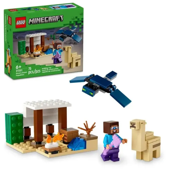 LEGO Minecraft Expedição no Deserto de Steve – 21251