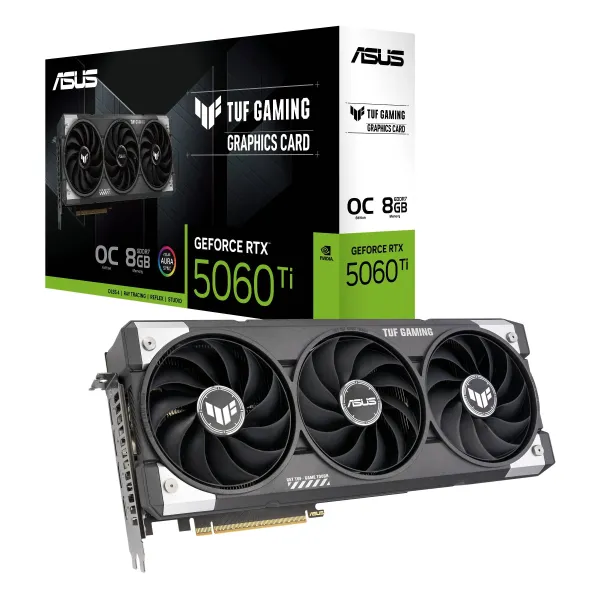 Placa Gráfica Asus TUF RTX 5060 TI OC 8GB Gaming DDR7