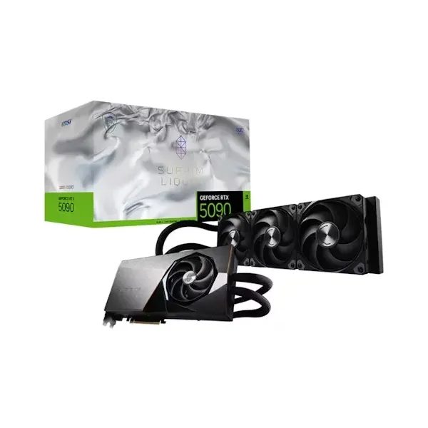 Placa Gráfica MSI Nvidia RTX 5090 32GB Suprim Liquid SOC DDR7