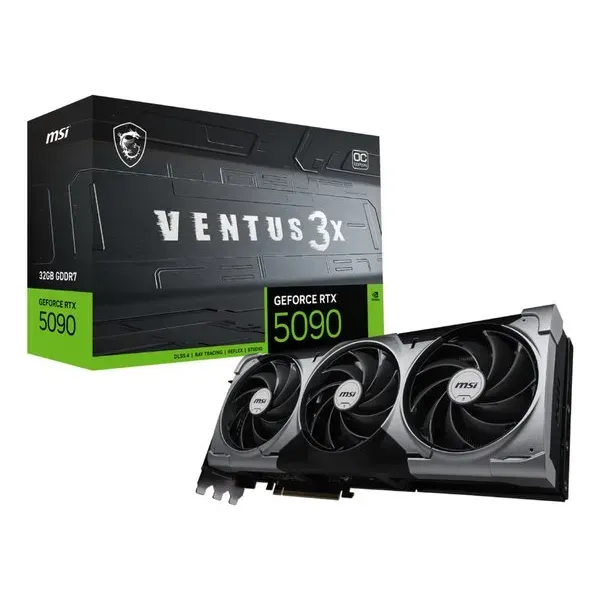 Placa Gráfica MSI Nvidia RTX 5090 32GB Ventus 3X OC DDR7