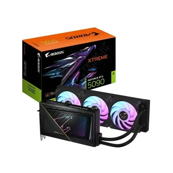 Placa Gráfica Gigabyte AORUS GeForce RTX 5090 Xtreme WaterForce 32GB GDDR7