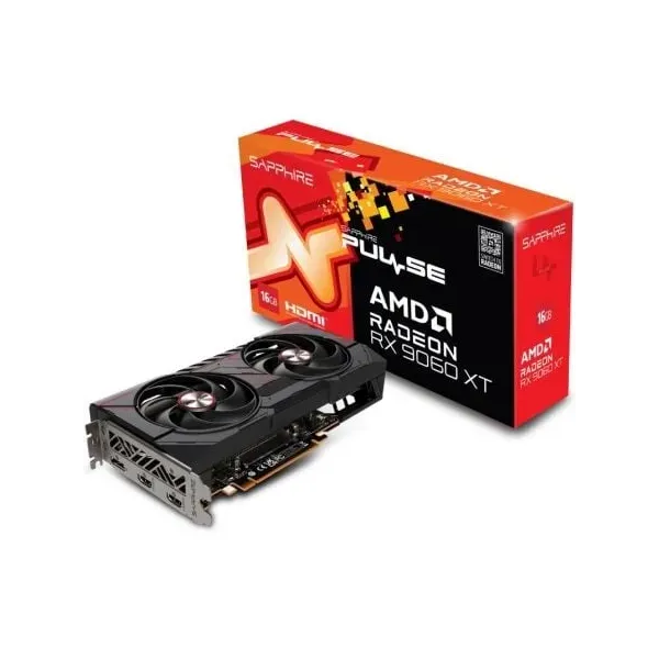 Placa Gráfica Sapphire Pulse Radeon RX 9060 XT Gaming OC 16GB GDDR6