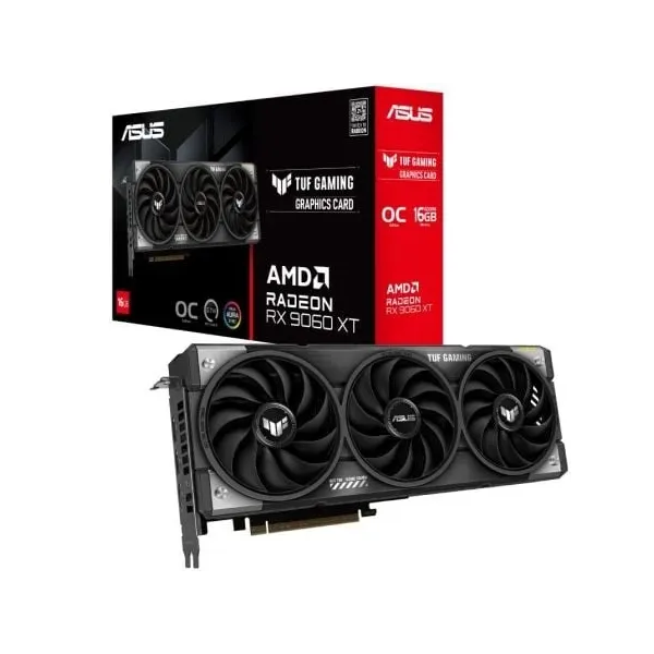 Placa Gráfica Asus TUF Gaming Radeon RX 9060 XT OC 16GB GDDR6