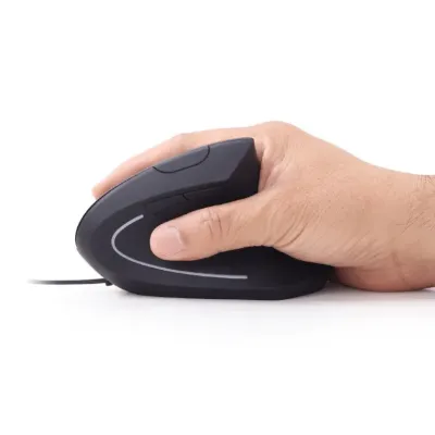 Rato Gembird Ergonómico 6 Botões USB 2.0 Preto