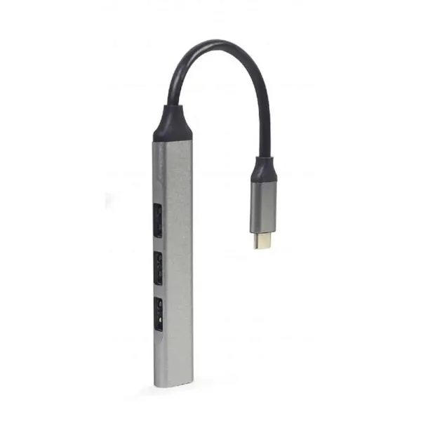 HUB Type-C Gembird UHB-CM-U3P1U2P3-03 Saidas 3xUSB 3.0 1x USB 2.0