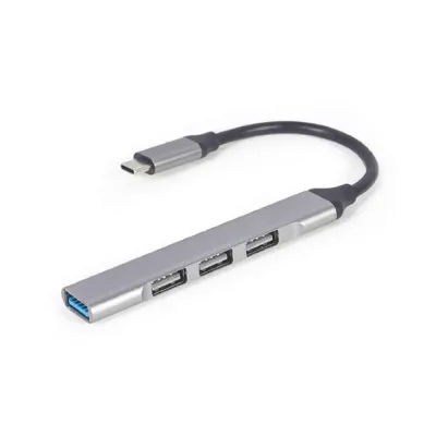 HUB Type-C Gembird UHB-CM-U3P1U2P3-03 Saidas 3xUSB 3.0 1x USB 2.0