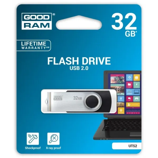 PEN DRIVE GOODRAM 32GB TWISTER 2.0