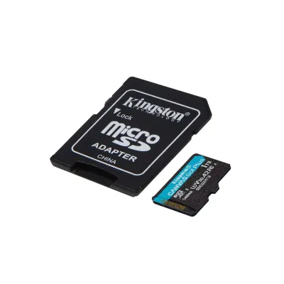 Micro Sd Kingston Canvas Go Plus 1Tb class10 UHS-I U3 V30 A2(170MB/s-90MB/s)