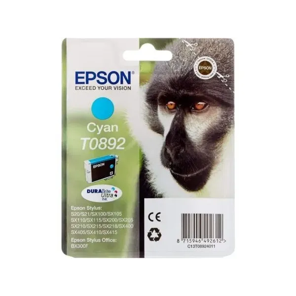 Tinteiro Original Epson T0892 Azul