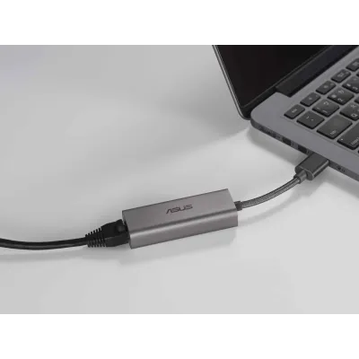 Adaptador Asus USB-C2500 USB Type-A para 2.5G Base-T Ethernet RJ45