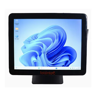 Pos Compacto NAVA 15? HD 1024*768 Fanless J6412 8Gb 256Gb 1Gb Lan e Wifi IP65 Windows 11 Pro