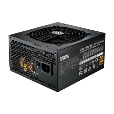 Fonte de Alimentação Cooler Master Mwe 850W 80 Plus Gold Full Modular Bulk