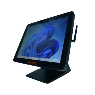 Pos Compacto NAVA 15? HD 1024*768 Fanless J6412 8Gb 256Gb 1Gb Lan e Wifi IP65 Windows 11 Pro