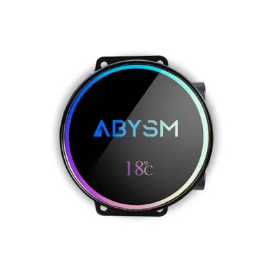 Dissipador Líquido Abysm Artic White 120 ARGB 120mm