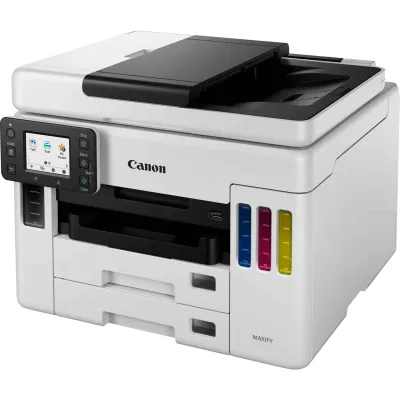 Impressora Multifunções Canon MAXIFY GX7050 MegaTank WiFi Fax Duplex Branca