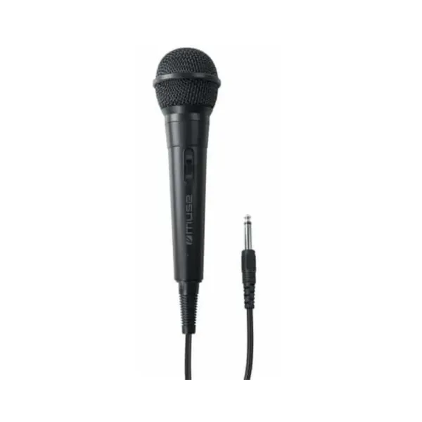 Microfone Profissional MUSE MC-20 B Com fios Jack 6.3