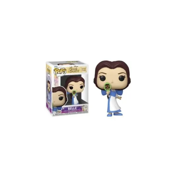 Funko Pop Belle with Mirror – Disney Beauty and the Beast 9.5cm