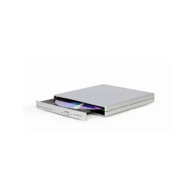 Dvdrw Gembird Externo DVD-USB-021-SV DVD±RW USB 2.0 Cinza