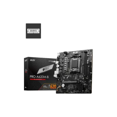 Motherboard MSI Placa Base PRO A620M-B mATX 2xDDR5 Socket AM5