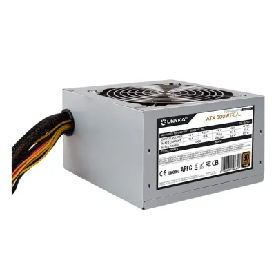 Fonte Alimentação Unyka 500W 80+ Bronze