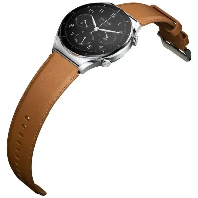 Smartwatch Xiaomi Watch S1 Notificações Frequência Cardíaca GPS Prateado