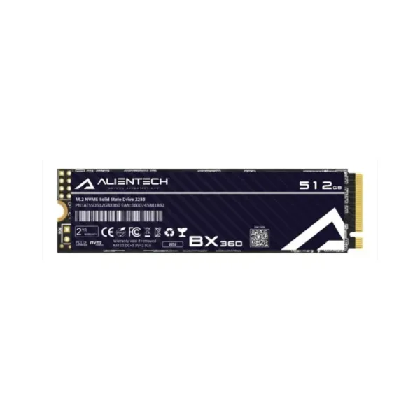 Disco SSD AlienTech BX360 512Gb M.2 NVME Bulk